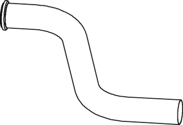 Tubo de escape DINEX 81709