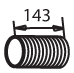 Unión flexible, escape DINEX 81728