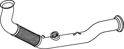 Tubo de escape DINEX 82260
