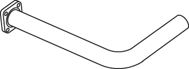 Tubo de escape DINEX 89275