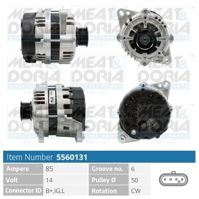 Alternador Chevrolet LACETTI · Chevrolet NUBIRA Saloon · Chevrolet NUBIRA Estate