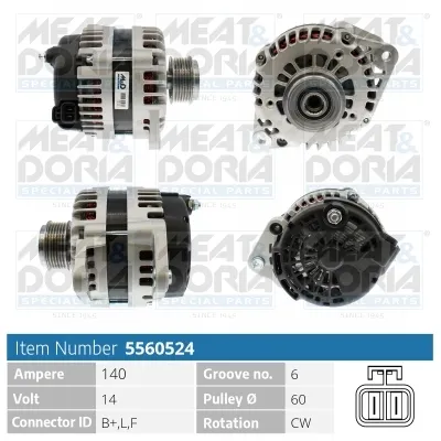 Alternador Opel MERIVA A MPV · Opel ASTRA H · Opel ASTRA H Estate