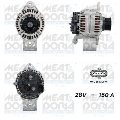 Alternador MEAT & DORIA 5610074G