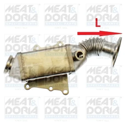 Elemento enfriador, reciclaje gases escape Alfa Romeo GIULIETTA · Fiat DOBLO Bus · Fiat DOBLO Cargo