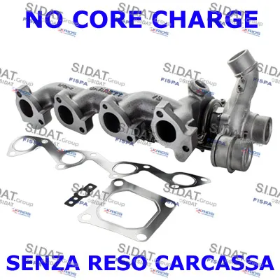 Turbocompresor, sobrealimentación SIDAT 49.186R