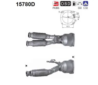 Catalizador Peugeot 407 Coupe · Peugeot 407 · Peugeot 407 SW