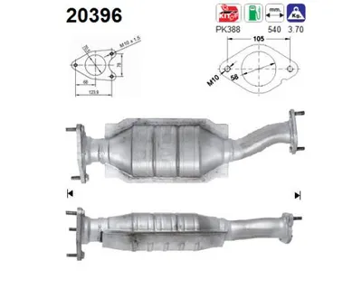 Catalizador Ford MONDEO I · Ford MONDEO I Saloon · Ford MONDEO II
