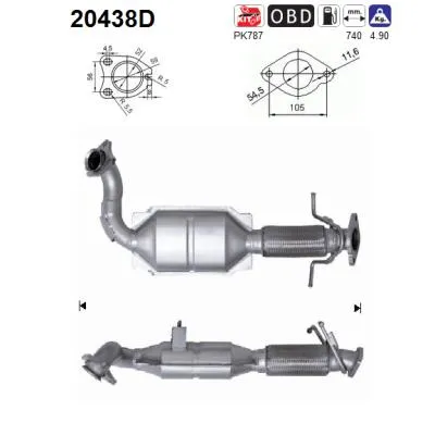 Catalizador Ford GALAXY II · Ford S-MAX · Ford MONDEO IV