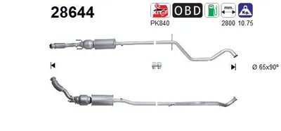 Catalizador Peugeot 407 · Peugeot 407 SW