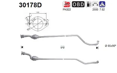 Catalizador Renault VEL SATIS