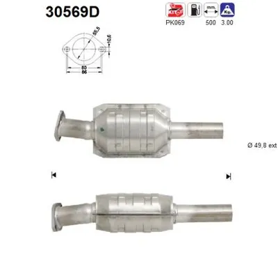 Catalizador Renault MEGANE I · Renault MEGANE I Classic · Renault MEGANE Scénic