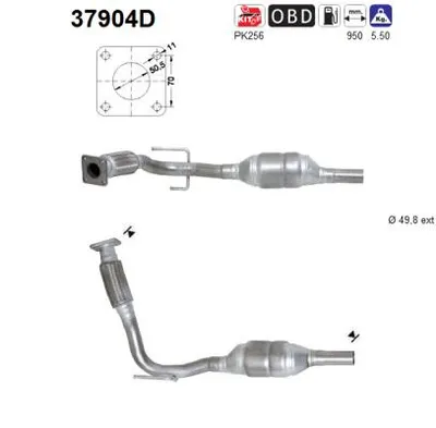Catalizador Vw POLO III · Seat AROSA · Vw LUPO I