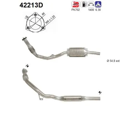 Catalizador Audi A6 C5 · Audi A4 B5 · Audi A4 B5 Avant