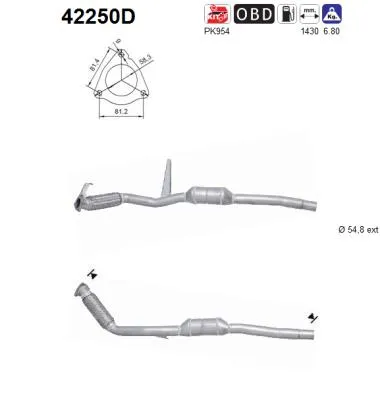 Catalizador Audi A6 C6 · Audi A6 C6 Avant · Audi A6 Allroad C6