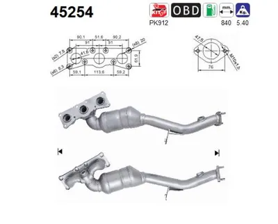 Catalizador Bmw 3 · Bmw 3 Touring
