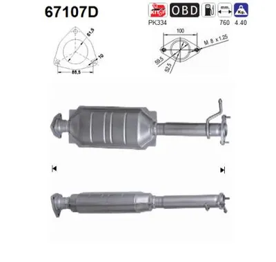 Catalizador Lancia LYBRA · Lancia LYBRA SW