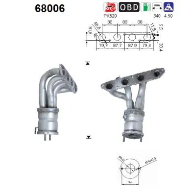 Catalizador Land Rover FREELANDER I