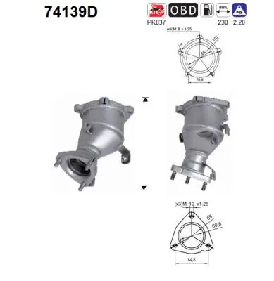 Catalizador Nissan NP300 PICKUP · Nissan PATHFINDER III · Nissan NAVARA NP300