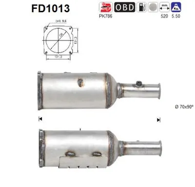 Filtro de partículas AS FD1013