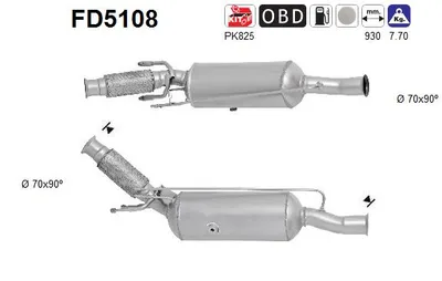 Filtro de partículas Citroën C4 PICASSO I MPV · Citroën C4 GRAND PICASSO I · Citroën DS5
