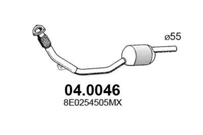 Catalizador Audi A4 B6 · Audi A4 B6 Avant · Audi A4 B6 Convertible