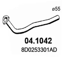 Tubo de escape Audi A4 B5 · Audi A6 C5 · Audi A6 C5 Avant