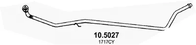 Tubo de escape Citroën C1 · Peugeot 107 · Toyota AYGO