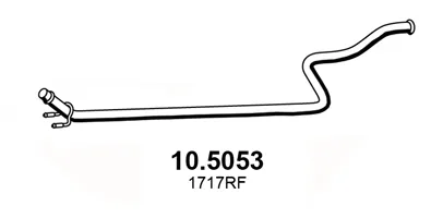 Tubo de escape Citroën C4 PICASSO I MPV · Citroën C4 GRAND PICASSO I · Citroën BERLINGO MULTISPACE