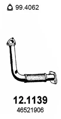 Tubo de escape Fiat SEICENTO / 600 · Fiat SEICENTO / 600 Hatchback Van