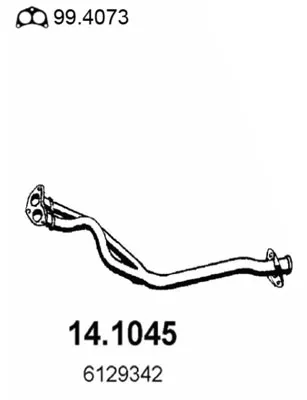 Tubo de escape Ford SIERRA I Hatchback · Ford SIERRA Turnier
