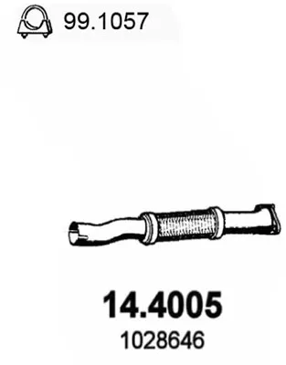 Tubo de escape Ford ESCORT V Saloon · Ford ESCORT VI · Ford ESCORT VI Saloon