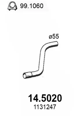 Tubo de escape Ford MONDEO III Turnier