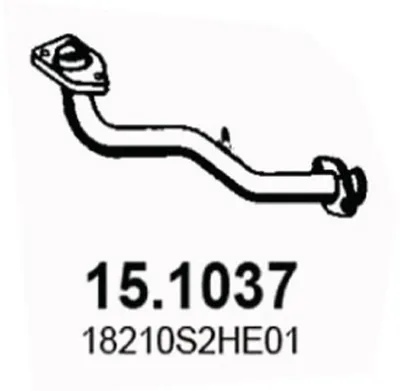 Tubo de escape Honda HR-V