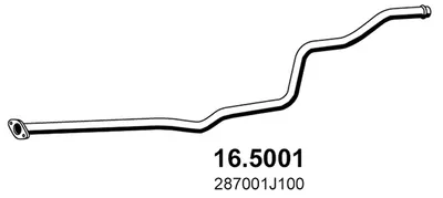 Tubo de escape Hyundai i20 I