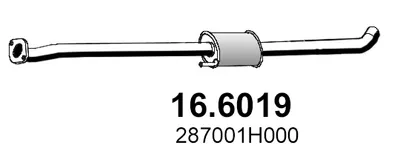 silenciador del medio Hyundai i30 · Hyundai i30 Estate · Kia CEE'D Hatchback