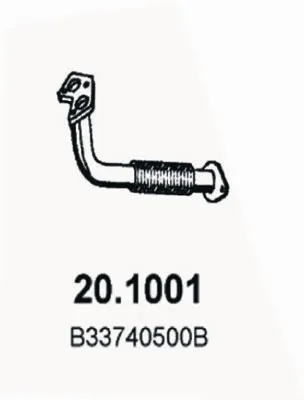 Tubo de escape Mazda 323 F IV · Mazda 323 C IV · Mazda 323 S IV