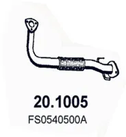 Tubo de escape Mazda XEDOS 6 · Mazda MX-6 · Mazda 626 IV