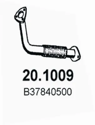 Tubo de escape Mazda 323 C V · Mazda 323 S V
