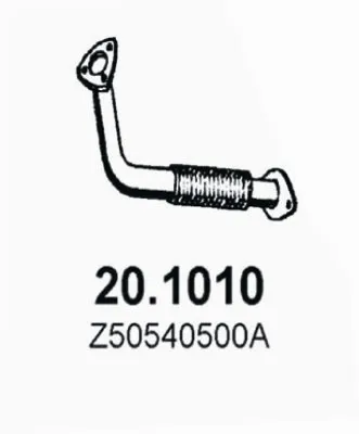 Tubo de escape Mazda 323 C V · Mazda 323 F V · Mazda 323 III Hatchback