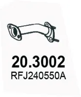 Tubo de escape Mazda 6 Saloon · Mazda 6 Hatchback · Mazda 6 Station Wagon