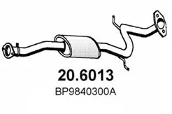 silenciador del medio Mazda 323 C V · Mazda 323 F V · Mazda 323 S V