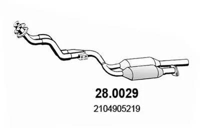 Catalizador Mercedes-Benz E-CLASS