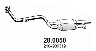 Catalizador Mercedes-Benz E-CLASS · Mercedes-Benz E-CLASS T-Model
