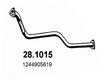 Tubo de escape Mercedes-Benz 124 Saloon · Mercedes-Benz 124 T-Model · Mercedes-Benz E-CLASS