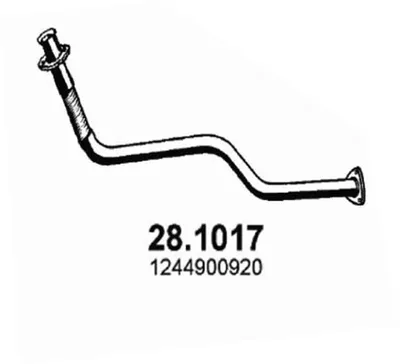 Tubo de escape Mercedes-Benz 124 Saloon · Mercedes-Benz 124 T-Model · Mercedes-Benz E-CLASS