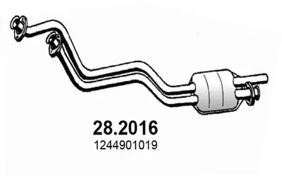 Presilenciador Mercedes-Benz 124 Coupe · Mercedes-Benz 124 Saloon · Mercedes-Benz 124 T-Model
