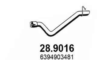 Tubo de escape Audi A4 B6 · Mercedes-Benz VIANO · Mercedes-Benz VITO Bus