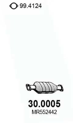 Catalizador Mitsubishi PAJERO PININ I