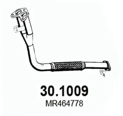 Tubo de escape Mitsubishi PAJERO PININ I