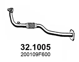 Tubo de escape Nissan PRIMERA · Nissan PRIMERA Hatchback